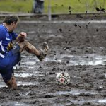 muddy pitch