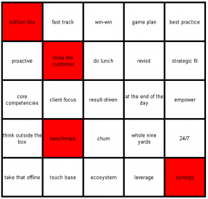 meeting bingo